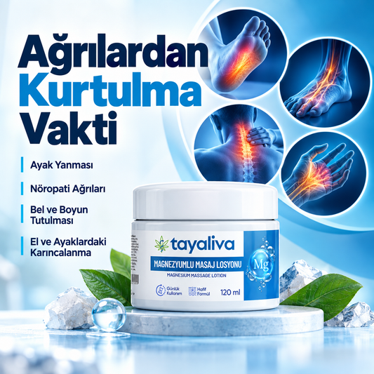 Tayaliva Magnezyumlu Masaj Kremi