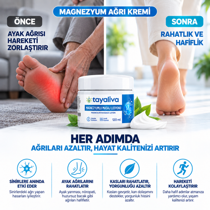Tayaliva Magnezyumlu Masaj Kremi
